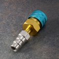 thumbnail image 4 of 2X R1234Yf A R134A Acoplador Rápido de Lado Bajo, R12 A R134A Conector de Adaptador de Manguera para Aire Acondicionado del Automóvil Carga de Ac, 4 of 5