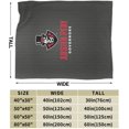 thumbnail image 3 of Austin Peay State University Fleece Blanket, Very Soft Microfiber Flannel Blanket for Couch Warm and Cozy for All Seasons, 3 of 6