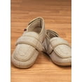 thumbnail image 3 of Silver Steps Adjustable Edema Slippers, Beige, XS, 3 of 8