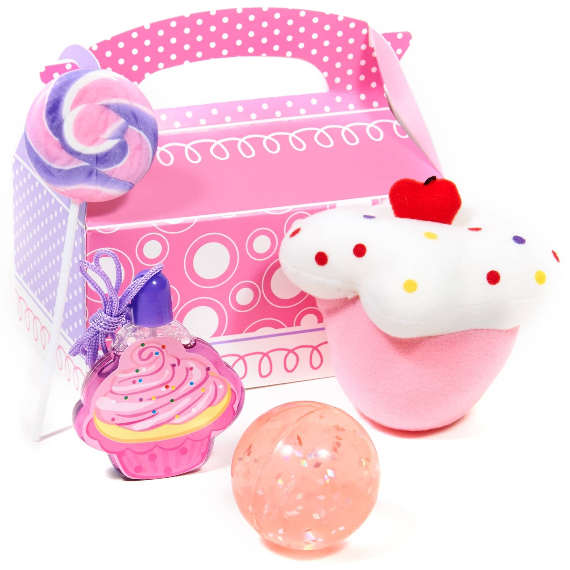Sweet Cupcake Party Filled Favor Box