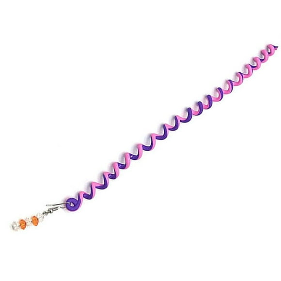 1pcs Rainbow Color Spiral Hairband Colorful hair band Elastic Cute Girls Hair Clip Crystal Long Elastic Headwear Hair Accessories