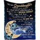 thumbnail image 1 of LHSHID Customized Love Blanket to My Granddaughter from Grandma and Grandpa I Love You Forever and Always Blanket, 1 of 5