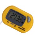 thumbnail image 1 of LCD Digital Aquarium Thermometer Convenient Large Clear Screen Adjustable Fish Tank ThermometerYellow, 1 of 5