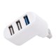 thumbnail image 4 of Injueey 3 puertos USB3.0 Multi Hub Splitter plástico ligero 90/180 grados Mini USB2.0 Hub expansión PC portátil lector de tarjetas Type3 NO3, 4 of 4