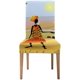 thumbnail image 1 of ABPHQTO Funda protectora para silla con estampado de artes tribales africanas, funda protectora para asiento para comedor, Hotel, boda, fiesta, juego de 1, 1 of 4