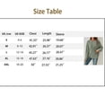 thumbnail image 2 of Kadahis Womens Long Sleeve Solid Color Knitted Sweaters Casual Solid Color Hoodies Sweater Tops Pullover, 2 of 5