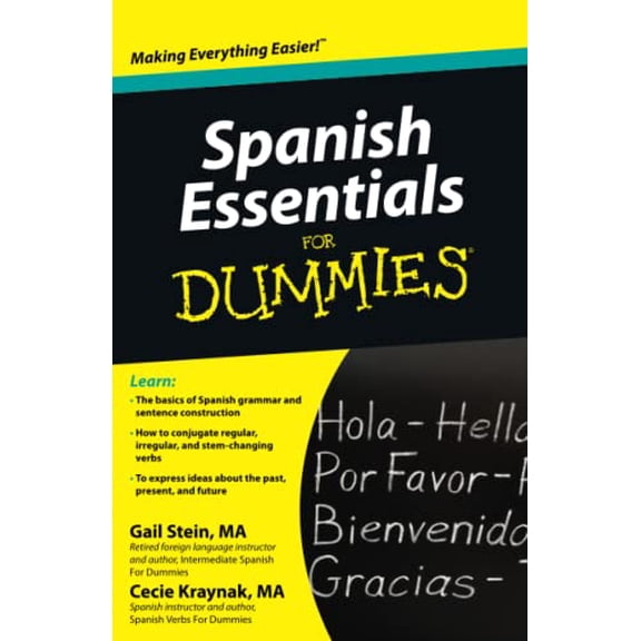 Pre-Owned Spanish Essentials For Dummies (Paperback) 047063751X