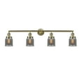 thumbnail image 5 of Innovations Lighting  Bell 4 Light 42" Bath Vanity Light Silver Plated Mercury/Oil Rubbed Bronze, 5 of 5