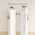 thumbnail image 6 of Hzuaneri 70.9" H Bathroom Storage Cabinet, Tall Corner Cabinet with 4 Doors, 6 of 7