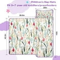 thumbnail image 5 of Pioneer Flower Floral Print Pattern Toddler Nap Mats for Kids Preschool,Sleeping Mat Bag or Kids,Toddler Sleeping Bag,Toddler Nap Mat or Daycare, 5 of 6