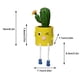thumbnail image 2 of Matsuzay Plantas suculentas colgantes de resina, suculentas artificiales artificiales, no necesita riego, lindas plantas falsas Decoración del hogar C, 2 of 6