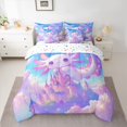 thumbnail image 2 of Feelyou Magical Axolotl Child Twin Bedding Sets 7-Piece, Dreamy Princess Castle Bedding Comforter Set, Mystic Sky Stars Reversible Sheet Sets, Lightweight Room Decor, 2 of 7