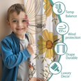 thumbnail image 3 of Blackout Kids Curtains,Pioneer Flower Floral Print Pattern Childrens Insulated Curtains Set Of 2,Bedroom Essentials,Toddler Room Decor 42"x54", 3 of 5