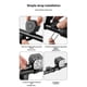 thumbnail image 3 of Bike Headlight with Horn Bicycle Light with Bell USB Rechargeable Bike Front Light Bike Safety Ligh, 3 of 5