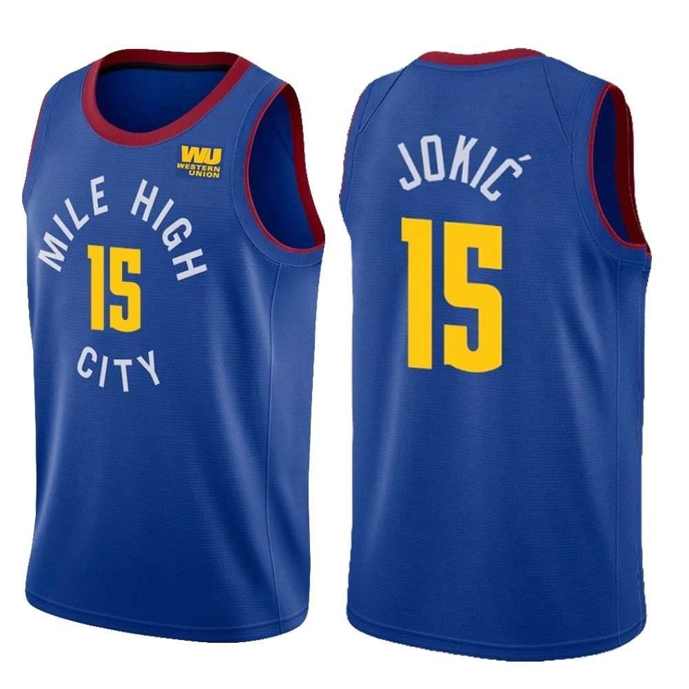 NBA_ Mens Denver''Nuggets''Nikola 15 27 Jamal Jokic Murray 1 James Harden  Joel 21 Embiid Philadelphias 76er Blue Tyrese Maxey Basketball Jerseys 