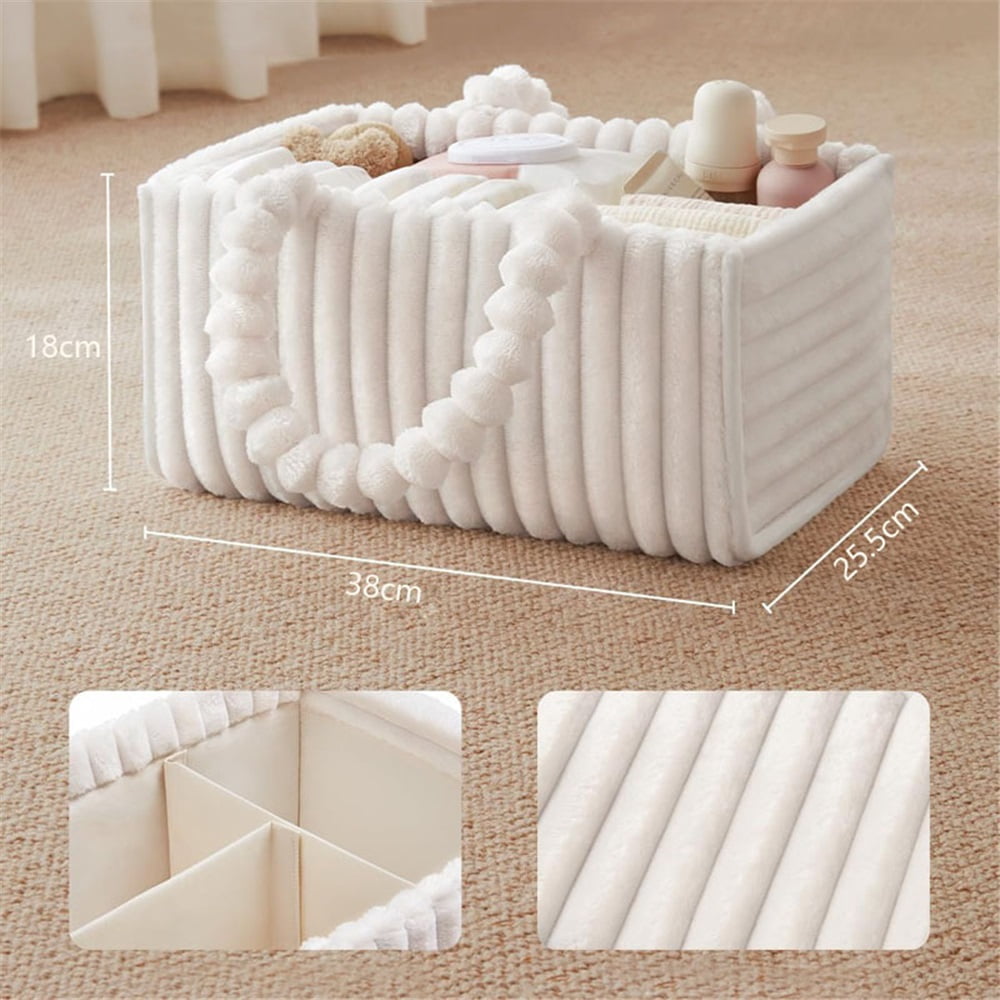 Mommy Bag with Advanced Sense, Lightweight and Large Capacity for Mother and Baby, Portable and Suitable for Women to Go Out with Diapers and Dampness Storage Bag（white）
