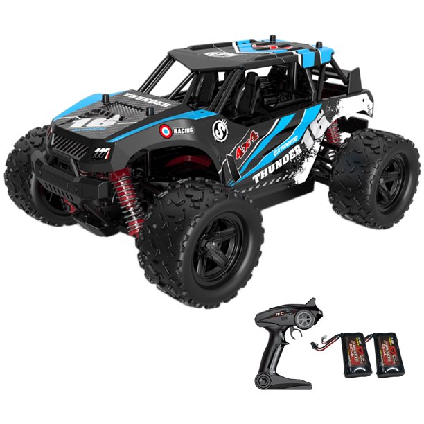 1/18 Remote Control Monster Trucks 2.4GHz High Speed 30km/h RC Cars