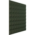 thumbnail image 2 of Ekena Millwork 19 5/8"W x 19 5/8"H Bradford EnduraWall Decorative 3D Wall Panel, UltraCover Satin Hunt Club Green (Covers 2.67 Sq. Ft.), 2 of 6