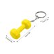 thumbnail image 3 of Llavero con mancuernas fitness para entusiastas del gimnasio - Regalo de pesas de silicona para hombres y mujeres, 3 of 7