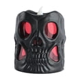 thumbnail image 2 of Konghyp Halloween Decorative Lights Plastic Imitation Candle Skull Ornament Lamp LED Electronic Night Light, Party Decoration, Soft Light Effect, Reusable Christmas Decor, Ghost Festival Ornament, 2 of 6