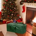 thumbnail image 2 of Christmas Tree Storage Bag Heavy Duty Polyester And PVC With Full Length Double Zipper For Artificial Trees Up To 9 Feet, 2 of 9