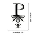 thumbnail image 1 of Halloween 26 Letter Decoration Hang Tag, Spider Hang Tag, 1 of 4