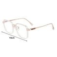 thumbnail image 6 of Fvsianol Transparent Glasses Flexible Eyewear Blue Light Blocking Glasses Unisex Large Frame Clear View Strong Hinge Transparent Eye Protection Bluelight, 6 of 8