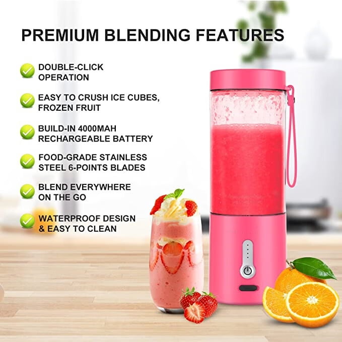 Blend Portable Blender Jet for Shakes and Smoothies,Personal
