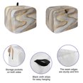 thumbnail image 5 of Toaster Cover 2 Slice, Yellow Grey Ombre Dustproof Bakeware Oven Protector with Top Hook, Modern Marble Ink Painting Art Waterproof Small Kitchen Appliance Toasters Dust Cover, 12"x7.5"x8", 5 of 9
