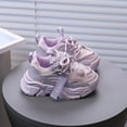 thumbnail image 5 of Akiihool Girls Athletic Shoes Big Kid Toddler Sneakers for Boys and Girls Sneakers Baby Shoes (Purple,12-18 Months), 5 of 7
