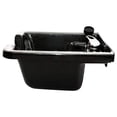 thumbnail image 3 of PureSana Chromium Square Professional Grade Shampoo Bowl and Fixture Set, 3 of 4