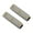 Light Grey, variant on 2 Pieces Leather Handle Wrap for Handbags Bucket Bags Luggage Grips with Buckle Suitcase Bag Handle Covers Sleeve