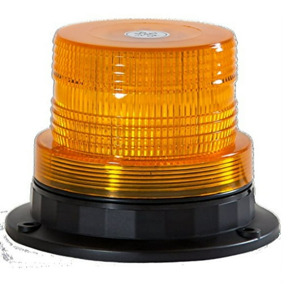 BEACON 40-LED AMBER 12-24 VDC MAG-P