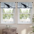 thumbnail image 2 of LALILO Kitchen Curtain Valance Morning Colorful Autumn Rod Pocket Window Curtain 52"x 18" Set of 2, 2 of 7