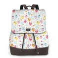 thumbnail image 1 of Balery Cute Owl Mochila de Cuero para Mujeres, Gran Capacidad, Bolsa de Viaje Multifuncional, Mochila de Cuero y Bolsa de Hombro para Mujeres, 1 of 4