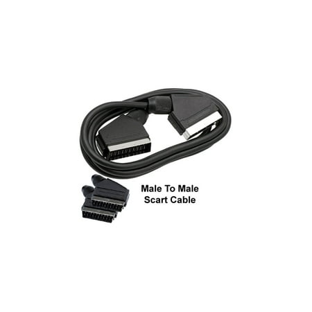 4-FT Premium SCART Cable - Male To Male