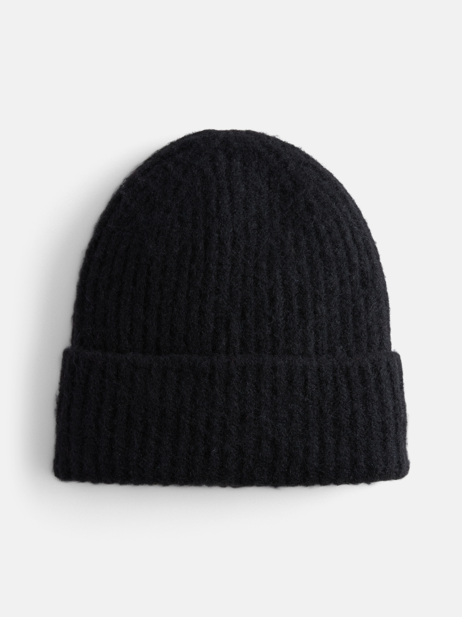 Scenario Women's Rib Knit Beanie, Black photo 1
