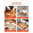 thumbnail image 3 of VEVOR Noodle Board Stove Cover, Stove Top Cover Board for Gas Burner & Electric Stove, Acacia Wood Cutting Board with Built-in Handles, RV Stovetop Cover/ Kitchen Sink Cover for Counter Space , 3 of 9