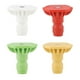 thumbnail image 1 of 4 Uds. Puntas de lavadora a presión profesional 1/4 "boquilla de lavadora a presión de conexión rápida duradera fácil de instalar para el cuidado del 14 mm shamjiam Boquilla de lavado a presión, 1 of 8