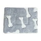 thumbnail image 2 of Colchoneta ortopédica para mascotas con base antideslizante | Almohadilla de felpa autocalentable para perros y gatos | Colchoneta cómoda lavable a máquina para jaulas y muebles | 67 x 48 cm, gris, 2 of 5