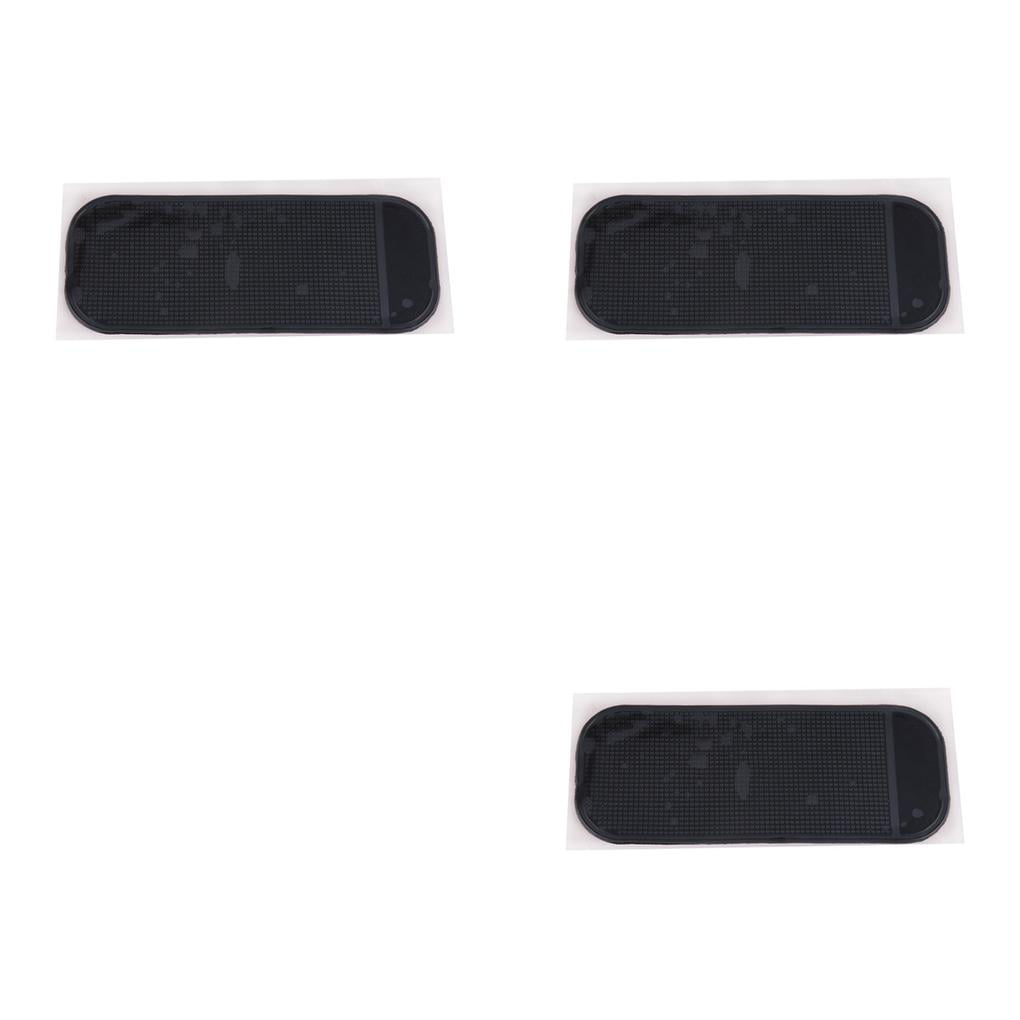 Uzinb Black Car Rettangolare Decorazioni del Telefono Mobile Antiscivolo Mat Pad Tablet Ornamenti Luogo PU 