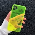 thumbnail image 2 of Funda de teléfono ins Fluorescence Sport marca etiqueta blanca para iPhone 14 13 12 11 Pro X XS MAX XR 7 8Plus funda de silicona suave transparente Capa Tan Jianjun unisex, 2 of 2