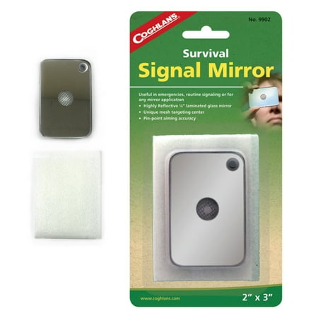 Survival Rescue Tool - 1 X Signal Mirror Multifunctional Survival Emergency Rescue Outdoor Camping Tool