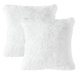 thumbnail image 1 of 2 piezas de fundas de almohada esponjosas, almohadas cuadradas de piel sintética, funda de almohada de piel artificial suave, almohadas de piel esponjosa, almohadas decorativas Vhermosa LKX-1451, 1 of 4