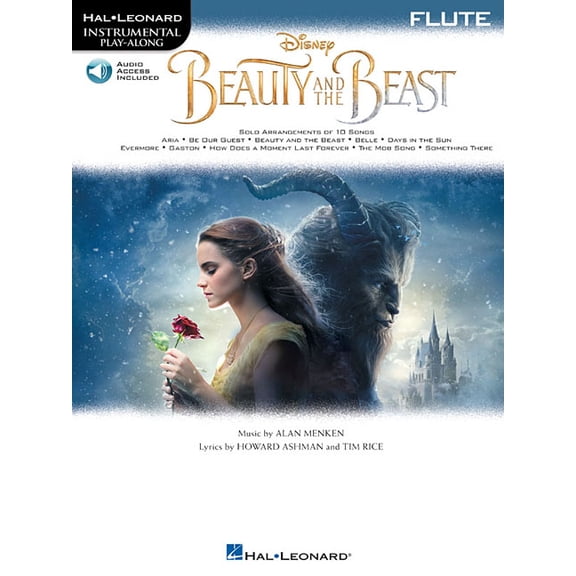 Beauty and the Beast Instrumental Play-Along - Flute Book/Online Audio, (Paperback)
