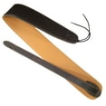 thumbnail image 7 of Leather Guitar Strap Acoustic Electric Guitar Bass Black Synthetic Wide Padded, 7 of 7