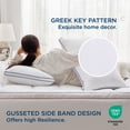 thumbnail image 4 of Bedsure Pillows King Size Set of 2 - Fluffy King Pillows 2 Pack, Bed Pillows for Sleeping Hotel Quality Gusseted Pillow with Down Alternative for Back, Stomach, or Side Sleeper, Machine Washable, 4 of 6