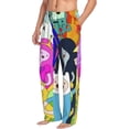 thumbnail image 2 of Finn Dog Adventure Time Men's Pajama Pants With Pockets Fashion Cozy Daily Lounge Sleep Pants Sleepwear Small, 2 of 8