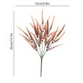thumbnail image 3 of Artificial Wheats Ears Flowers No Fading Plastic Flowers Suitable For Party Event Decoration Suitable For Garden Porch Win, 3 of 6