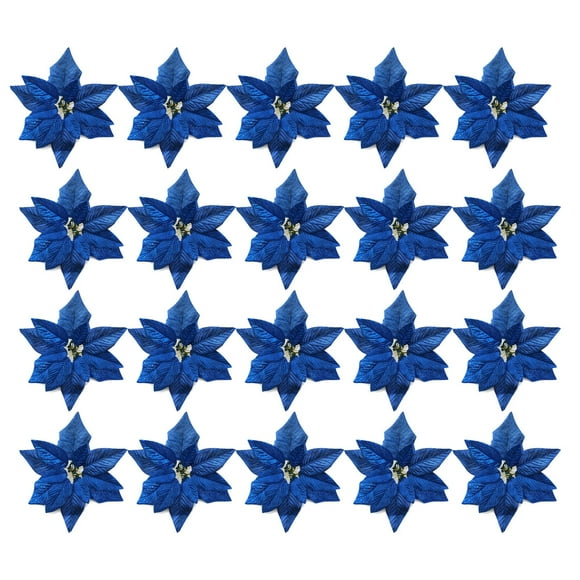 Christmas Flowers Christmas Tree Decorations Fabric Simulation Flowers